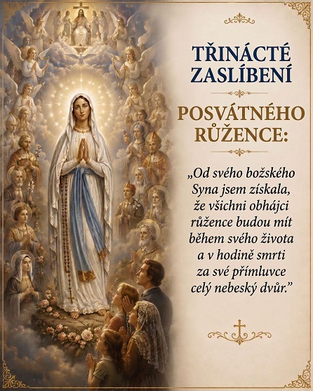 Salvator Mundi, salva nos, zaslíbení růžence 13