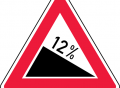 Latvia road sign, มองโกเลีย๔๔, CC BY-SA 4.0, commons...
