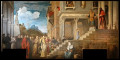 Tizian: Představení Marie v chrámu; Benátky, Accademia, CC BY 2.0, de.wikipedia.org