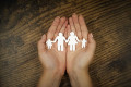 Parenting Concept - Family Paper Cut Out In Hand, perpetual.fostering,CC BY 2.0 DEED, commons... 
